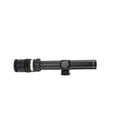 Trijicon 200057 AccuPoint Black Hardcoat Anodized 1-4x 24mm 30mm Tube Illuminated Green Triangle Post Reticle