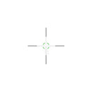 Trijicon 1600036 VCOG Matte Black 1-6x24mm 30mm Tube LED Illuminated Green Segmented Circle w/Crosshair MOA Reticle