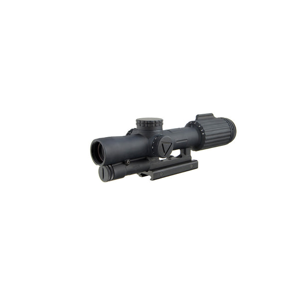 Trijicon 1600038 VCOG Matte Black 1-6x24mm 30mm Tube LED Illuminated Green Segmented Circle w/Crosshair Mil Reticle