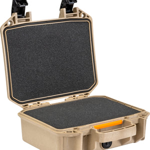 PELICAN VCV100 Vault Small Pistol Case Tan-Optics Force