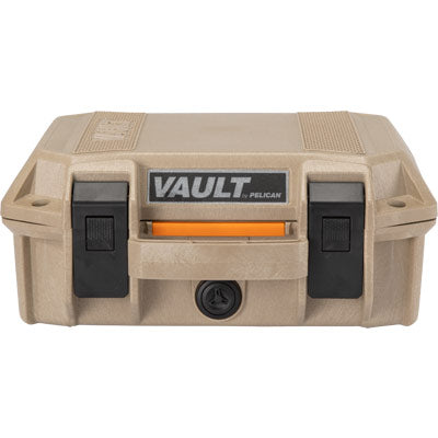 PELICAN VCV100 Vault Small Pistol Case Tan-Optics Force