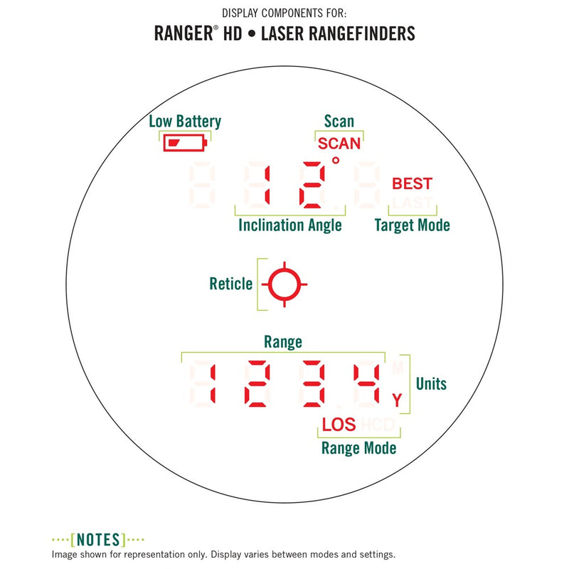 Vortex Ranger HD 3000 10x42 Laser Rangfinding Binocular
