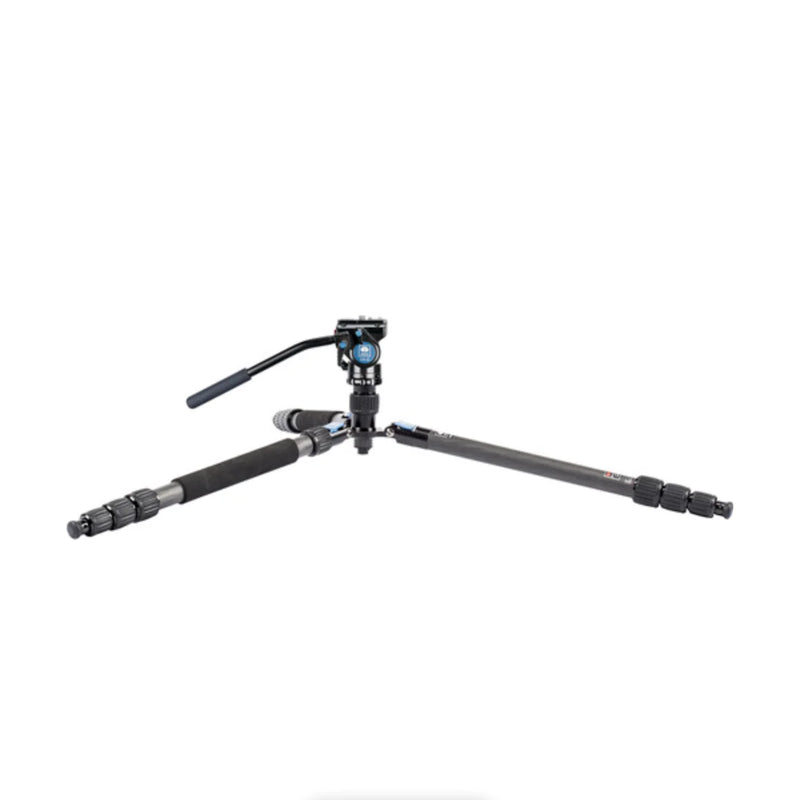 SIRUI W-2204 Series Carbon Fiber Tripod & VA-5 Ultra-Compact Video Head Kit-Optics Force