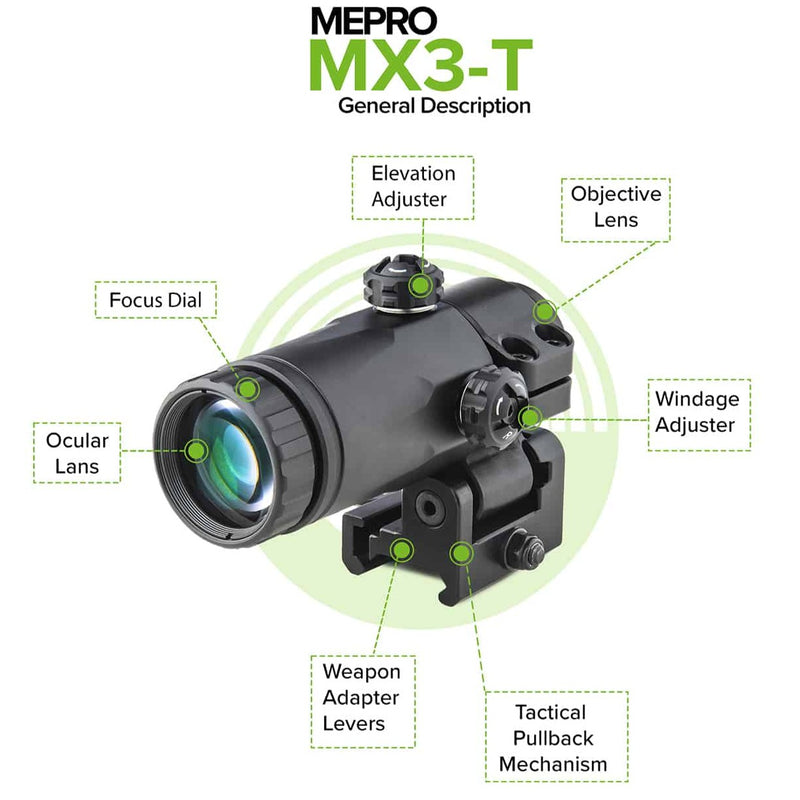 Meprolight Mx3t Mgnfr W-tac Flp Mnt Blk-Optics Force