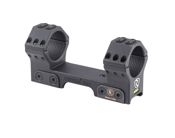 Riton Optics XRC30B Contessa Scope MountRing Combo Black Anodized 30mm 0 MOA-Optics Force