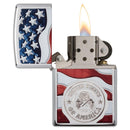 Zippo American Stamp on Flag-Optics Force
