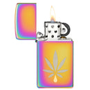 Zippo Cannabis Leaf Design-Optics Force