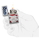 Zippo American Stamp on Flag-Optics Force