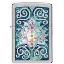 Zippo Lotus Flower Design-Optics Force