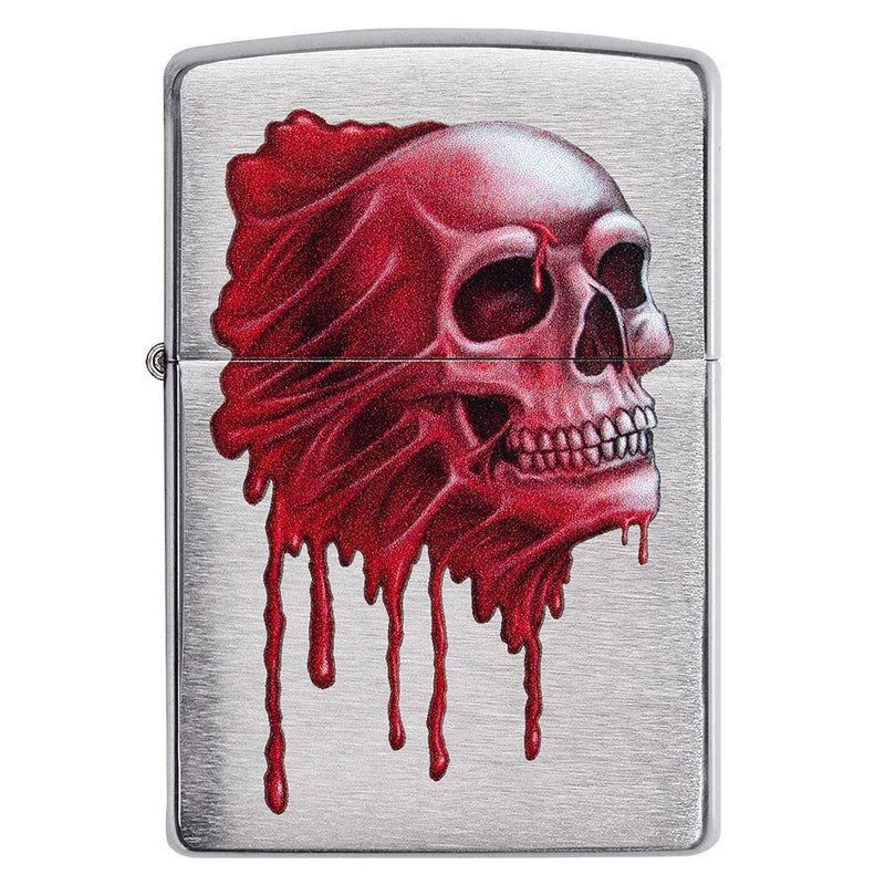 Zippo Skull Design-Optics Force