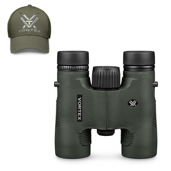 Vortex Optics Diamondback HD Binocular w/ Vortex GlassPak Harness Case-Optics Force #Size_8X28