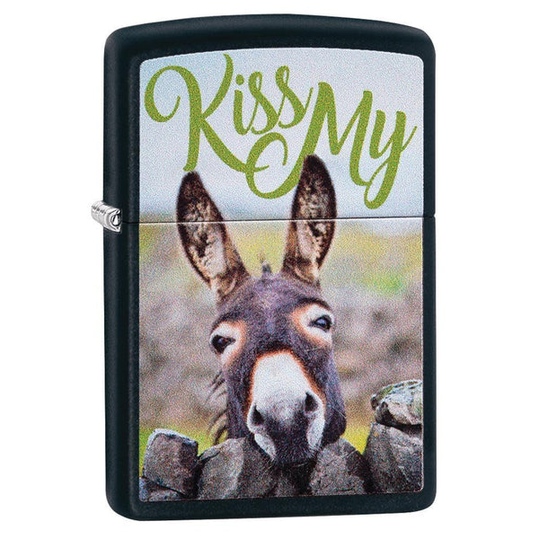 Zippo Kiss My Donkey Design-Optics Force