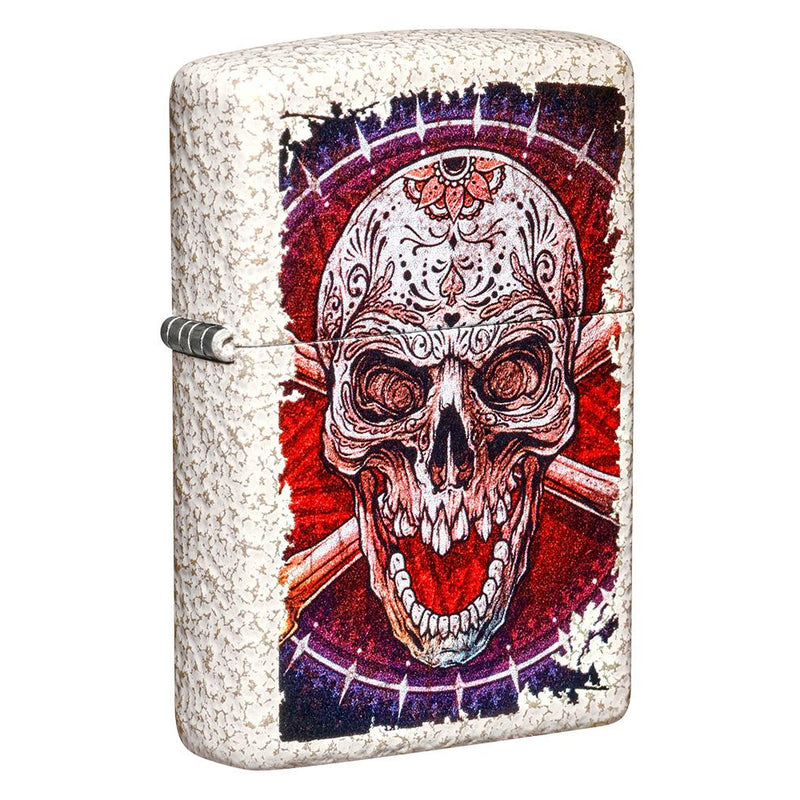 Zippo Skull Design-Optics Force