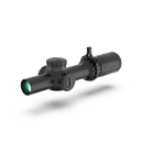 Swampfox Tomahawk II 1-4X24 SFP LPVO BFO Bright Fiber Optic Riflescope