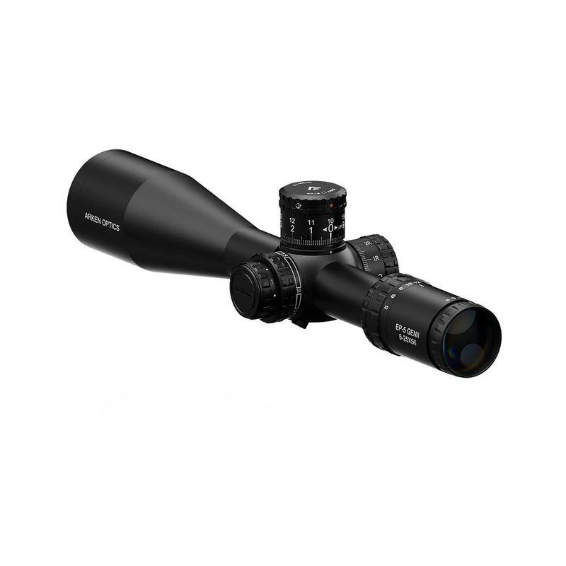 Arken Optics EP-5 GENII, 5-25x56 FFP, Illuminated, 34m Tube
