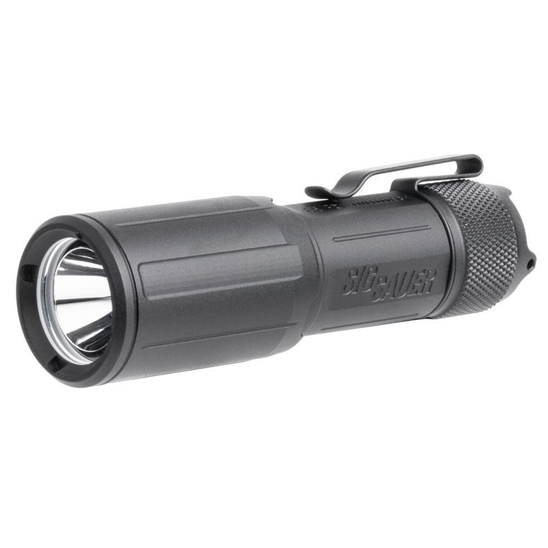 Sig Sauer Foxtrot-EDC, Full-Size Rechargeable, Handheld Flashlight, White Llight, Black