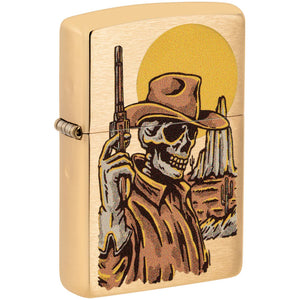 Zippo Cowboy Skull Design-Optics Force