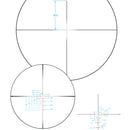 Steiner HX6 3-18x50mm MHR-MOA RFP 30mm Rifle Scopes
