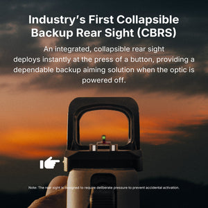 Osight XR Enclosed Red Dot Sight with RMR Footprint and 2/6+32 MOA Multi-Reticle System