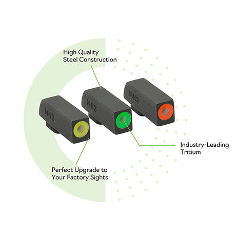 Meprolight HYPER-BRIGHT™ Extremely Bright Tritium Night Sights