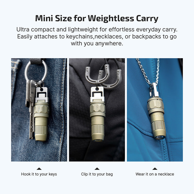 olight flashlight keychain Olight iUltra OAL Keychain Flashlight 4.8