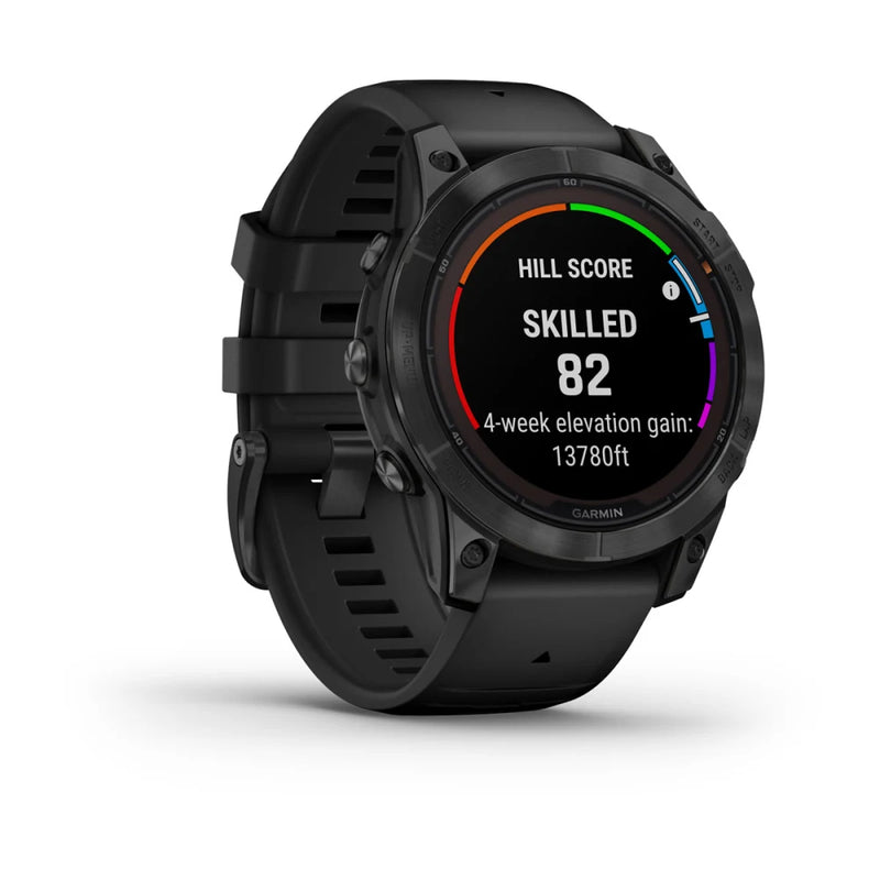 Garmin fēnix® 7 Pro – Solar Edition Slate Gray with Black Band 47mm-Optics Force