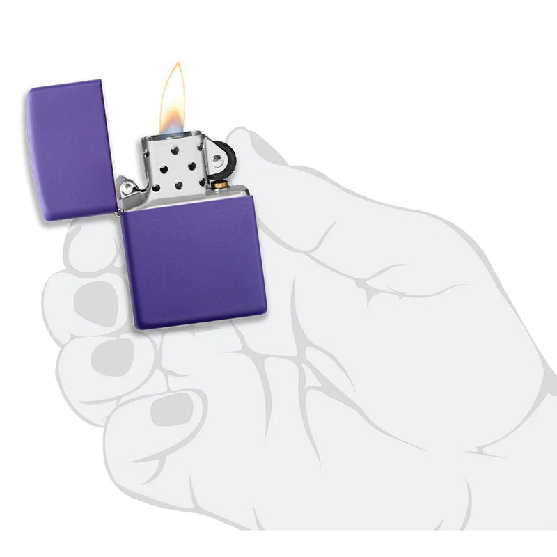 Zippo Classic Purple Matte-Optics Force