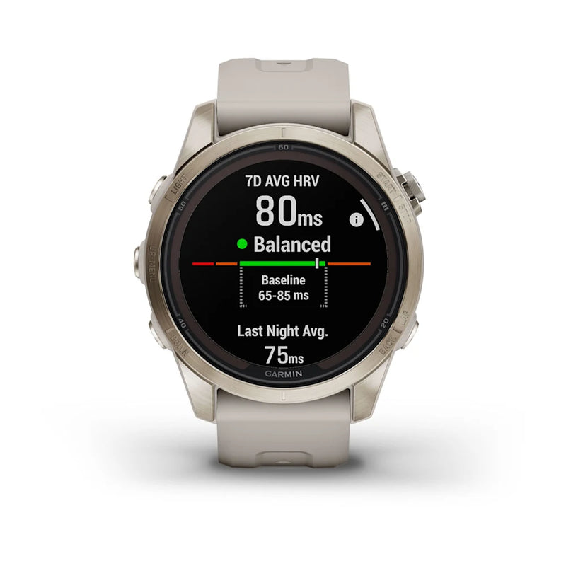 Garmin Fēnix® 7S Pro – Sapphire Solar Edition 42mm-Optics Force