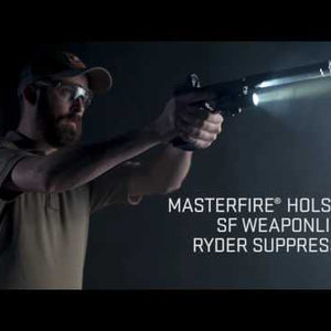Surefire X400VH MasterFire WeaponLight LED White-Light & Infrared WeaponLight with Infrared Laser for MasterFire® Rapid Deploy Holster