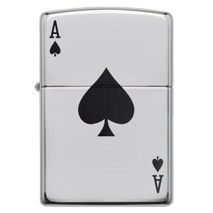 Zippo Simple Spade Design-Optics Force