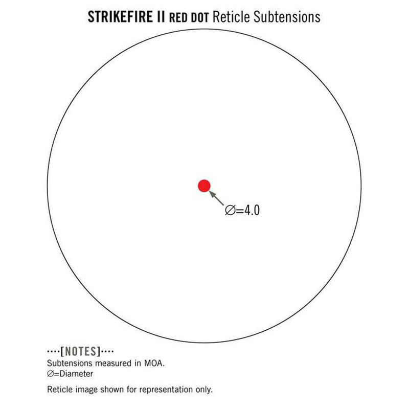 Line Strikefire Vortex Optics StrikeFire II Dot scope