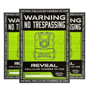 Tactacam Defend No Trespassing Signs