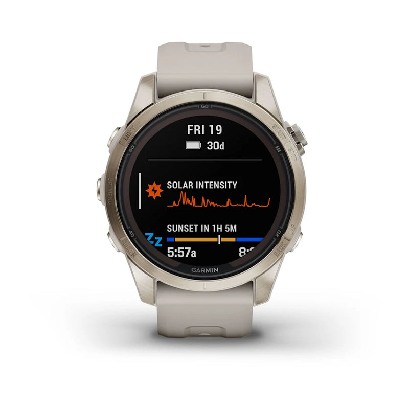 Garmin Fēnix® 7S Pro – Sapphire Solar Edition 42mm-Optics Force