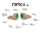 Viridian RFX11 1x16 mm x 22 mm 3 MOA Green Dot