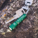 Olight i3E EOS 90 Lumen Keychain light EDC Flashlight Green Easy Carry Gift Mini-Snowflake Green-Optics Force