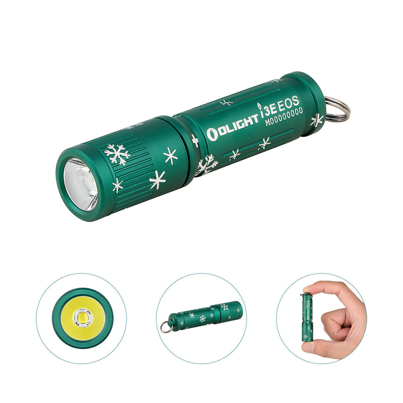 olight 13e eos flashlight Olight i3E EOS 90 Lumen Keychain light EDC Flashlight Green Easy Carry