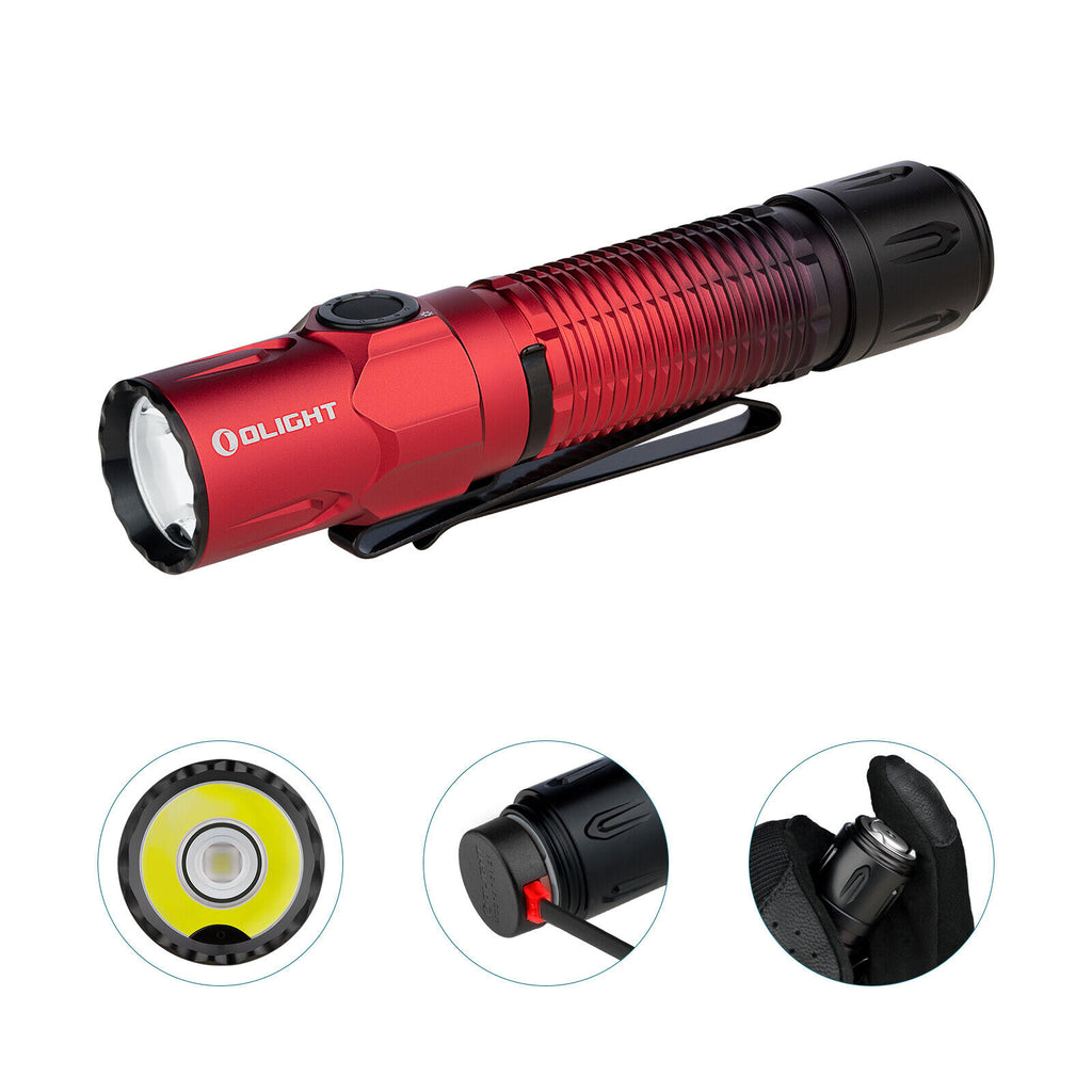Olight Warrior 3S 2300LM Rechargeable LED Torch FOL-W3S | Townsville Olight Warrior 3S 2300LM Rechargeable LED Torch FOL-W3S | Townsville