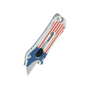 Olight OKNIFE Otacle Stars & Stripe Retractable EDC Utility Knife, 5 Tools in 1-Optics Force