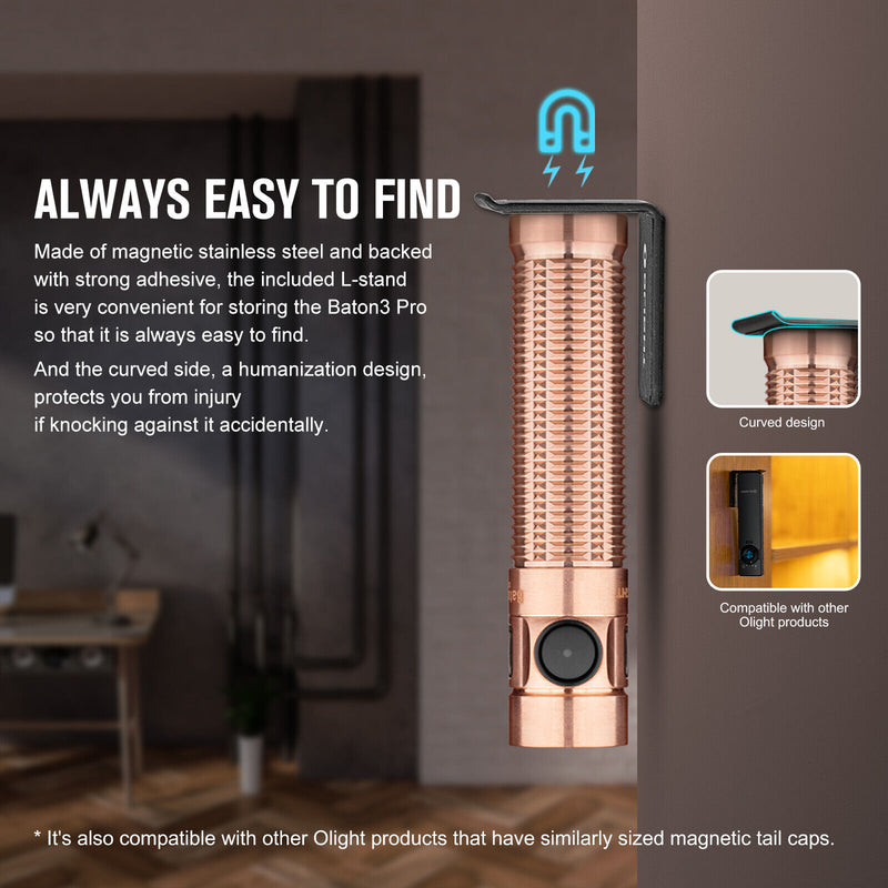 olight baton 3 rechargeable flashlight Olight Baton 3 Pro CW 1500 lumens Rechargeable Flashlight with MCC3 Po
