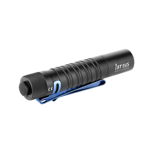 Olight I5T EOS Tail Switch EDC Flashlight, 300 Lum, Powered By One AA-Black-Optics Force