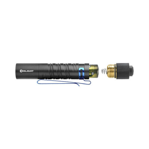 Olight I5T EOS Tail Switch EDC Flashlight, 300 Lum, Powered By One AA-Black-Optics Force