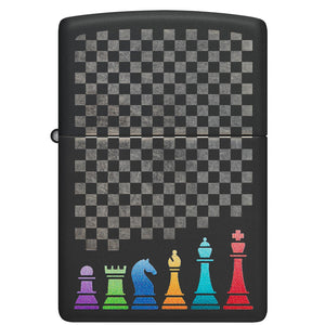 Zippo Chess Pieces Design-Optics Force