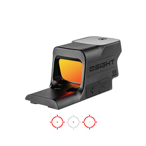 Osight SE MOS Direct-Mount Enclosed Emitter Red Dot Sight with Multi-Reticle System