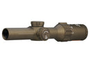 Sig Sauer TANGO6T Scope, 1-6x24mm, 30mm, SFP, MOA Milling Hellfire, Illum Reticle, 0.5 MOA, Capped Turret, FDE