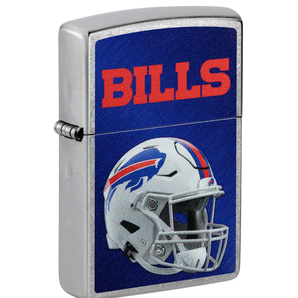 Zippo NFL Buffalo Bills Helmet Street Chrome Windproof Lighter