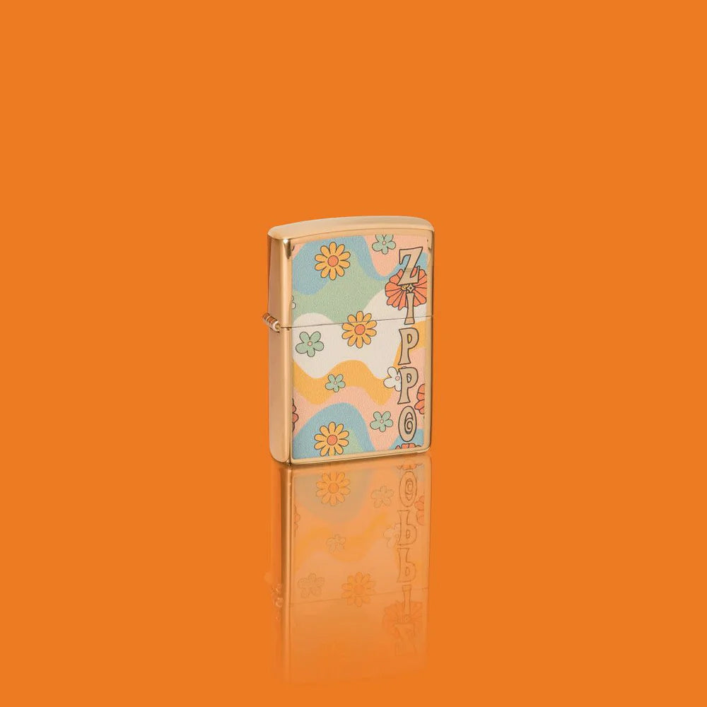 Zippo Flower Power Design