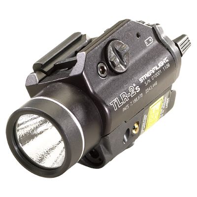 Streamlight TLR-2S LED Flashlight With Strobe-Optics Force