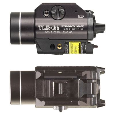 Streamlight TLR-2S LED Flashlight With Strobe-Optics Force