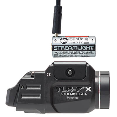 Streamlight 69424 TLR-7X Gun Light Black Anodized 500 Lumens White LED