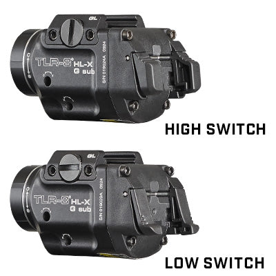 Streamlight TLR-8® HL-X G Sub Gun Light With Green Laser